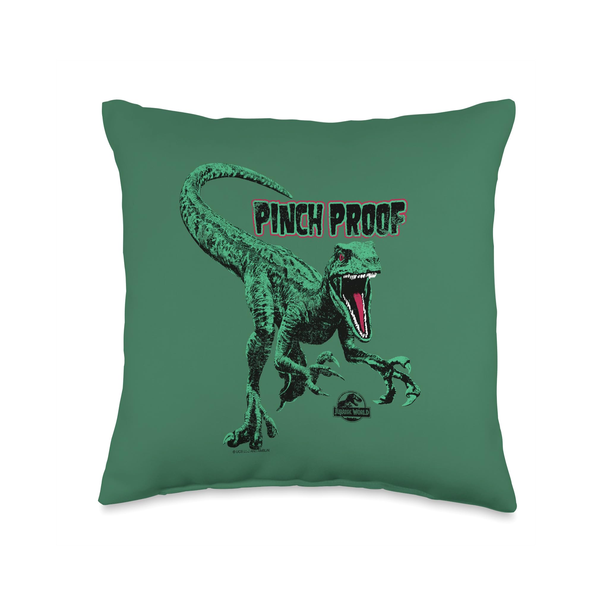 Coussin Jurassic World St Patrick une idee cadeau originale pour fan de dinosaures