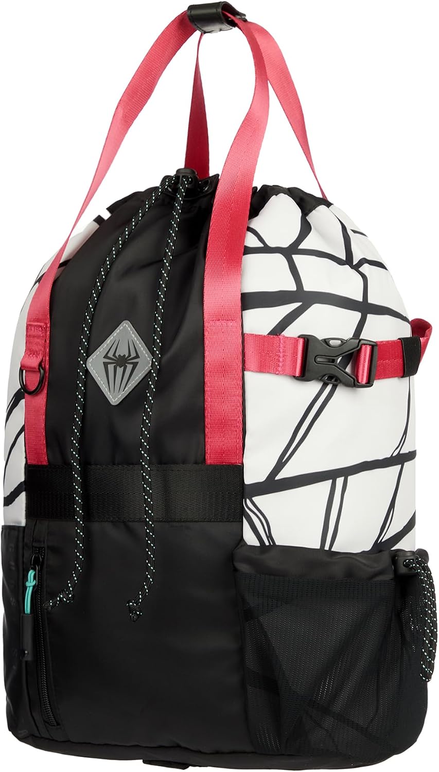 Heroes & Villains Marvel Ghost-Spider Webs White Backpack