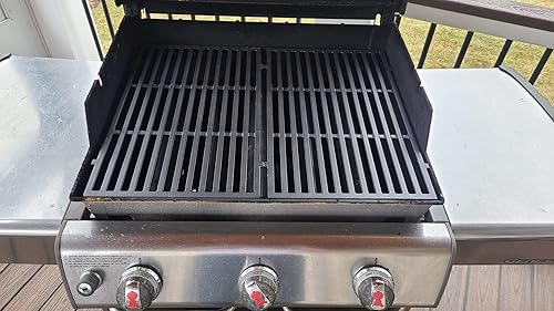 Miniatura 3 de Rejillas de cocción de 19.5 pulgadas de repuesto para Weber 7524, 7528, Weber Genesis 300 Series Genesis E310 E320 E330 S310 S320 S330 EP310 EP320