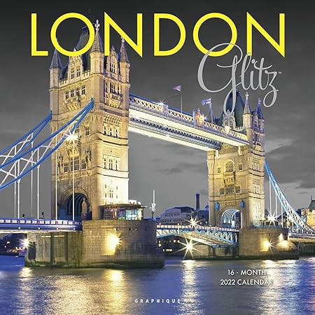 Uafs 2023 Calendar Graphique 2022 London Glitz Wall Calendar | 12” X 12” | Thick Paper | Home  & Office Organizer | Large Monthly Grid | 3 Languages & Marked Holidays | 4  Month Preview Page For 2023 : Office Products - Amazon.com