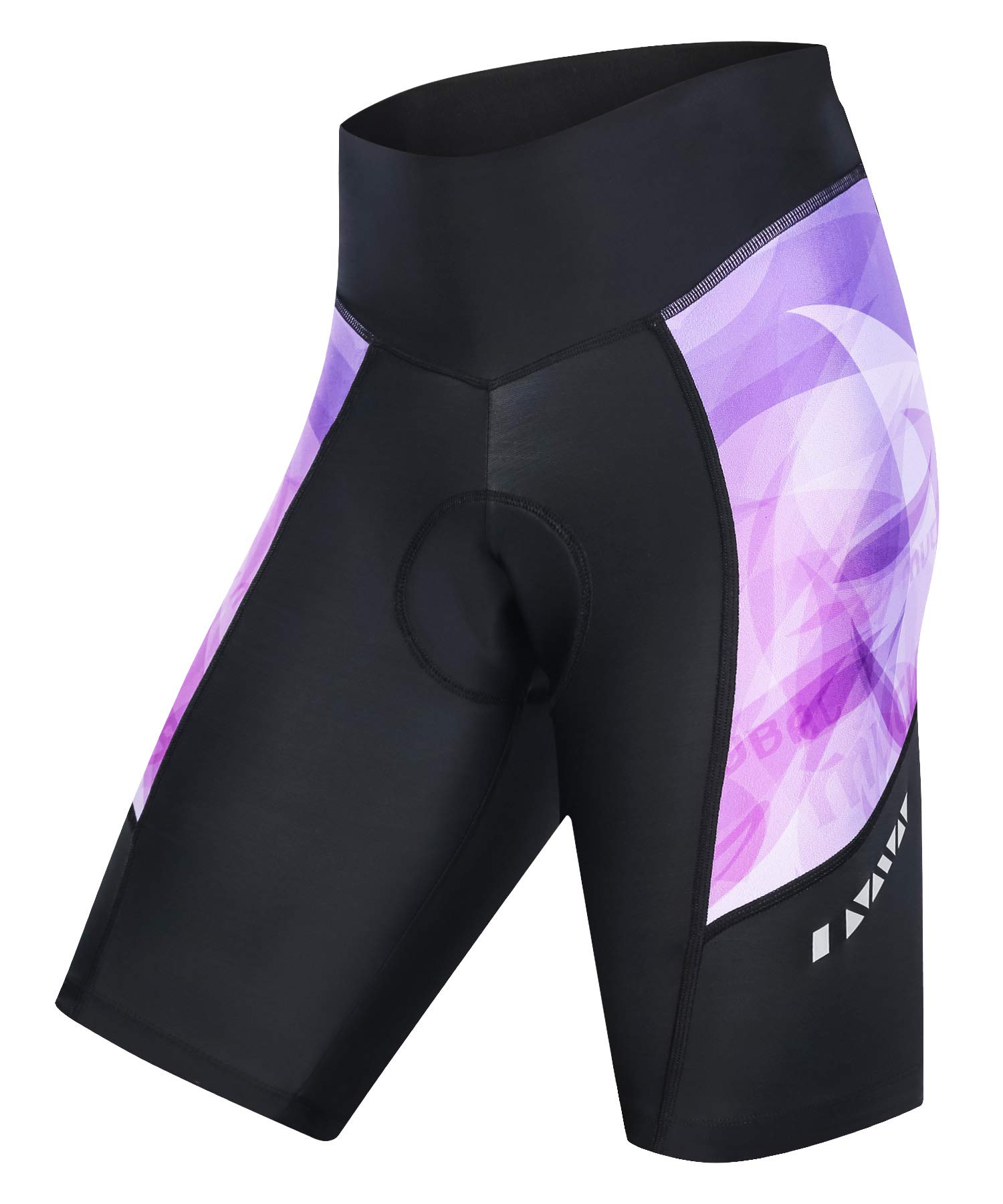 MUCUBAL Women's Cycling Shorts with 3D Padded Compression Bicycle Shorts for Bike,Spinning,Road Bike