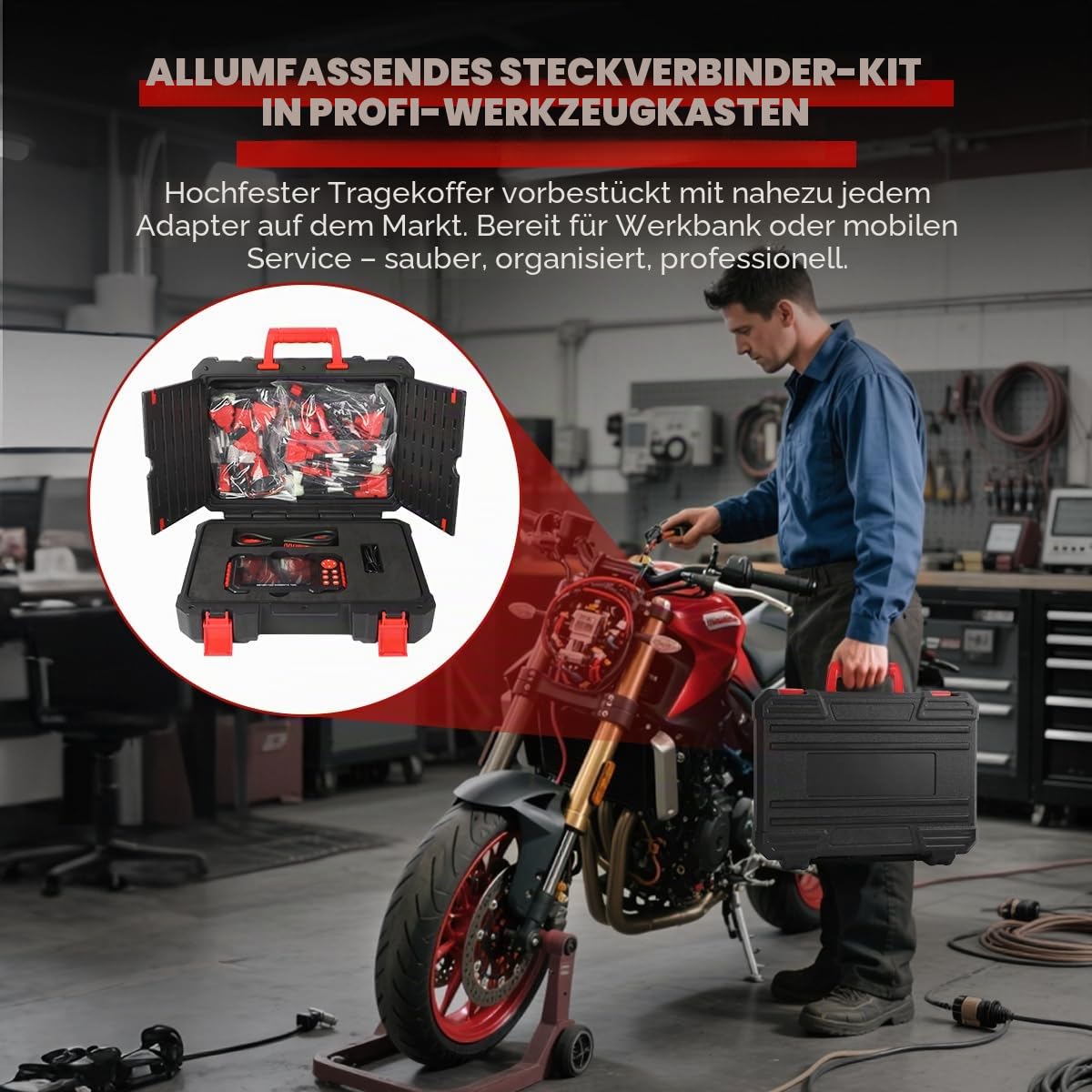 M7 Motorrad Diagnosegerät, 5 Zoll IPS Bildschirm OBD2 Scanner für Motorrad,mit ABS Entlüftung & Live-Daten, IMMO Service,TPMS, Inspektionsrückstellung für BMW,Ducati,KTM,Honda & 70+ Marken,12 Sprachen
