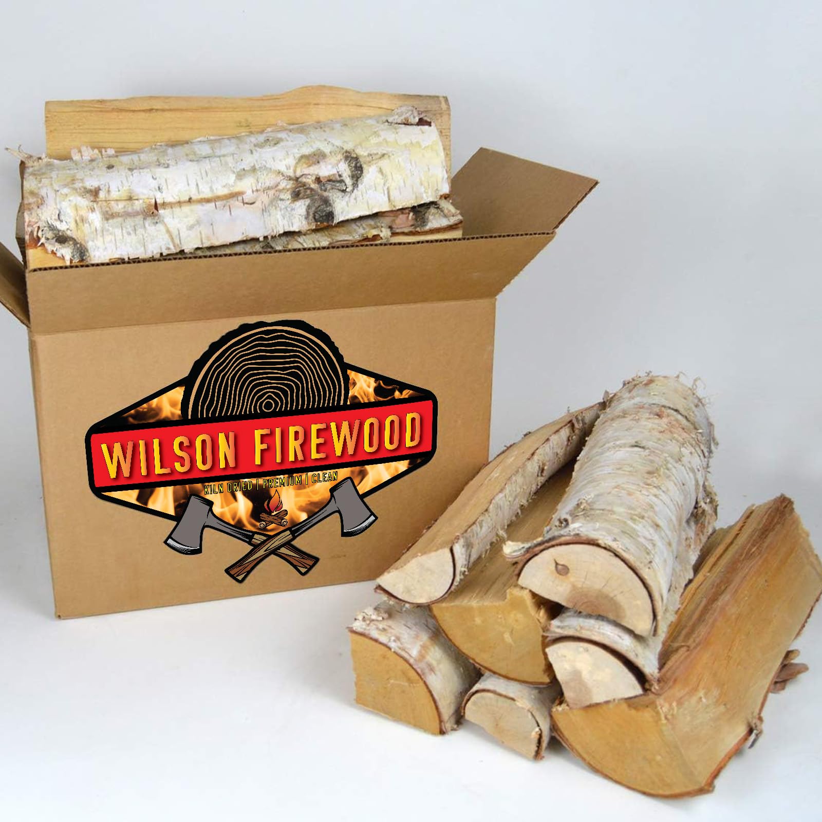 Wilson Enterprises White Birch Split Firewood : Amazon.ca: Tools u0026 Home  Improvement