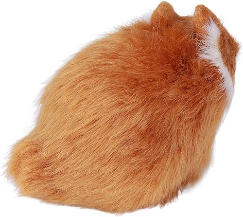 Miniatura 7 de TOTITOM Figura de conejo de peluche en miniatura, figura suave de conejo de felpa de plástico para decoración de mesa, regalos (naranja)