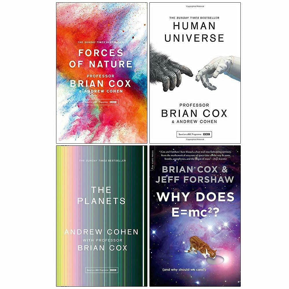 Professor Brian Cox And Jeff Forshaw 4 Books Collection Set