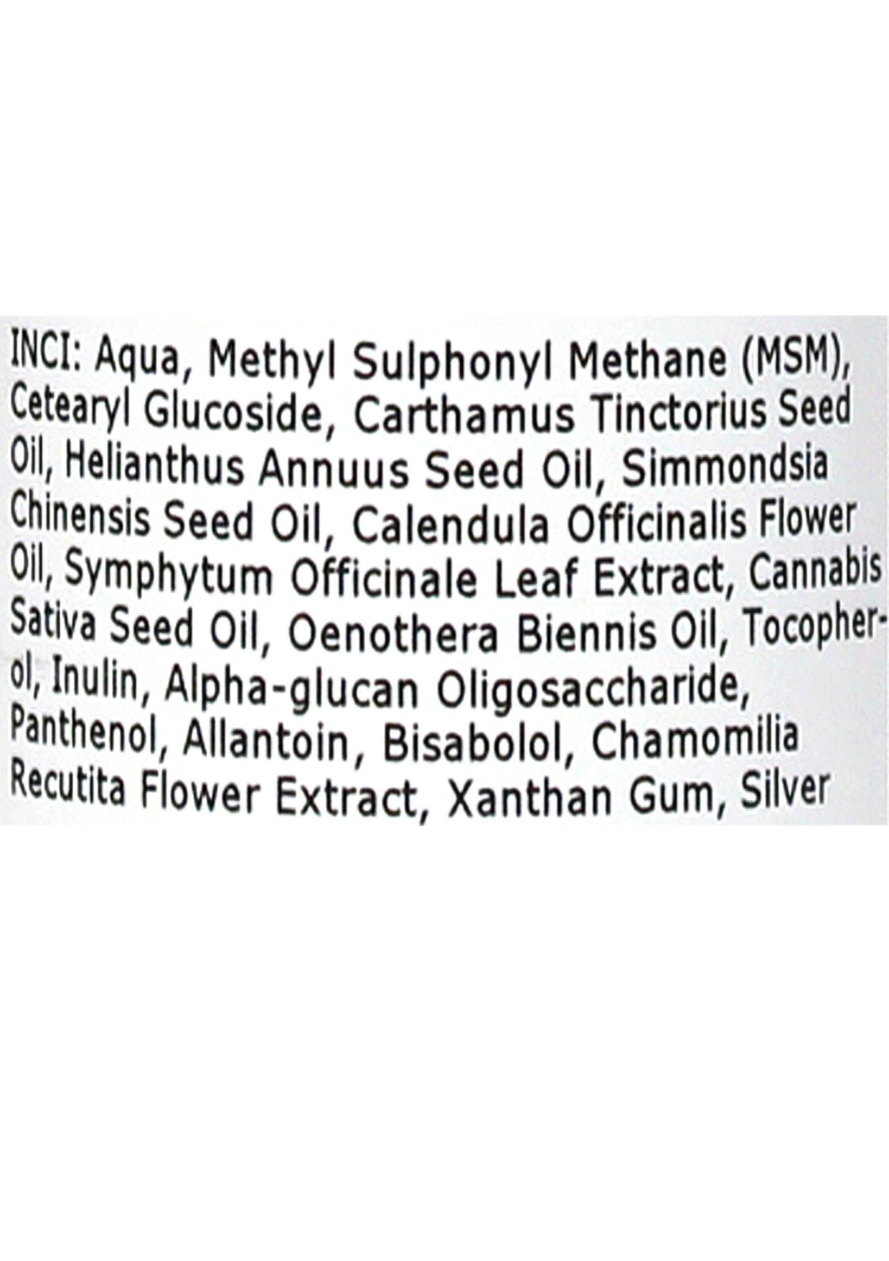 Argent-MSM Crème Lichen Planus Non Parfumée 100 ml | Pour les peaux sujettes au Lichen Plan