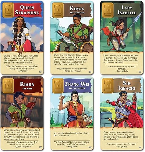 Miniatura 4 de Castle Panic: Crowns and Quests | Expansión | Juego de mesa para adultos y familia | Cooperativo | A partir de 8 años | para 1 a 6 jugadores |