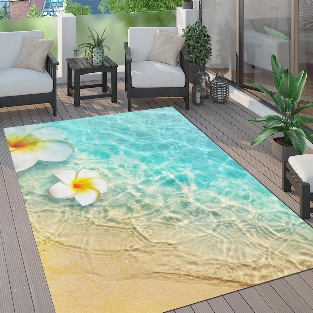 Grand tapis salon 180x280 cm imprimé 3D avec tapis graphique antidérapant
