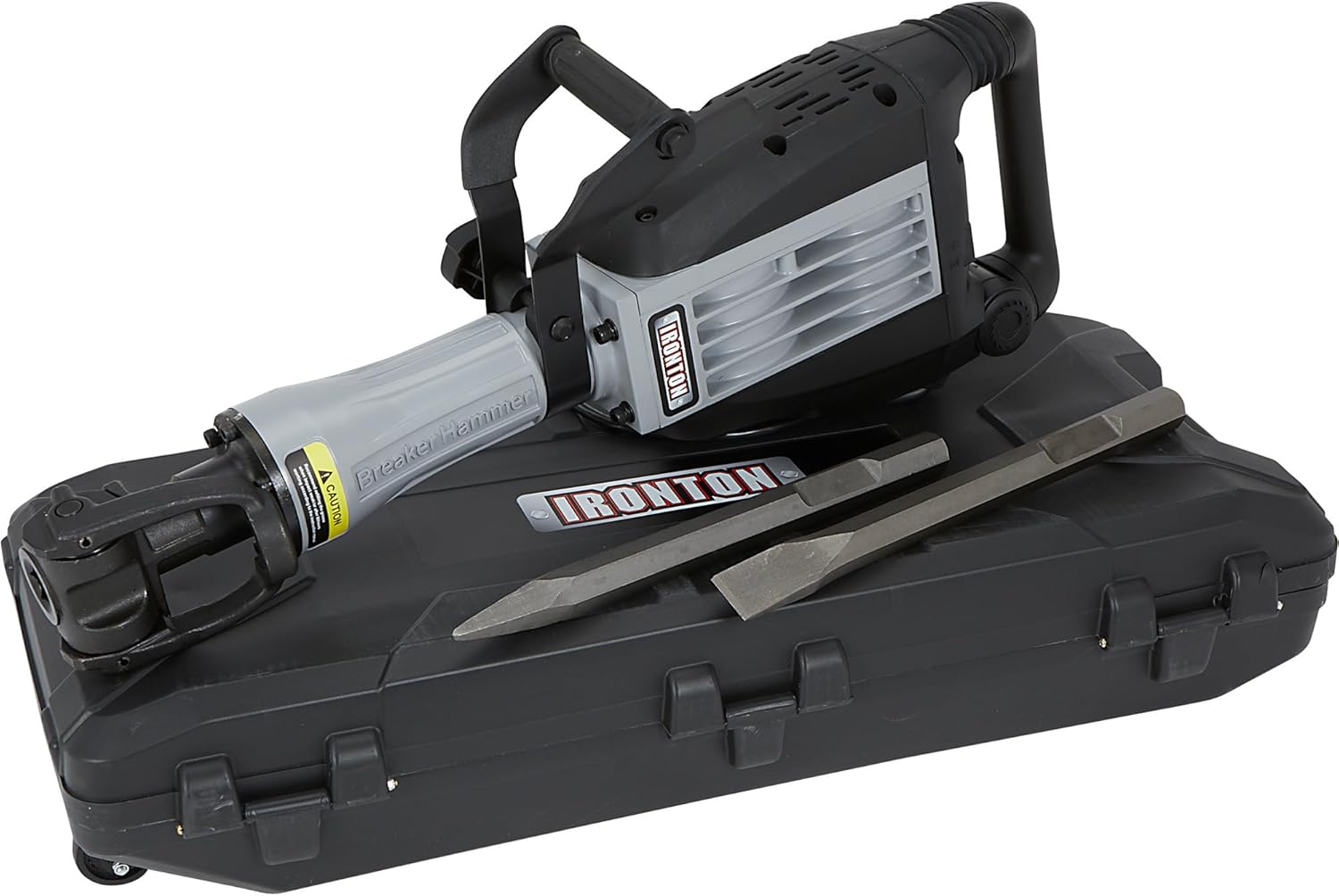 Ironton Heavy-Duty Demolition Breaker Hammer - 15 Amp, 110 Volt