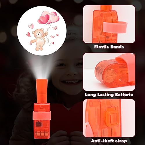 Miniatura 3 de yohica 36 piezas de regalos para el día de San Valentín para niños con luces LED que brillan en la oscuridad, regalos de intercambio de clases