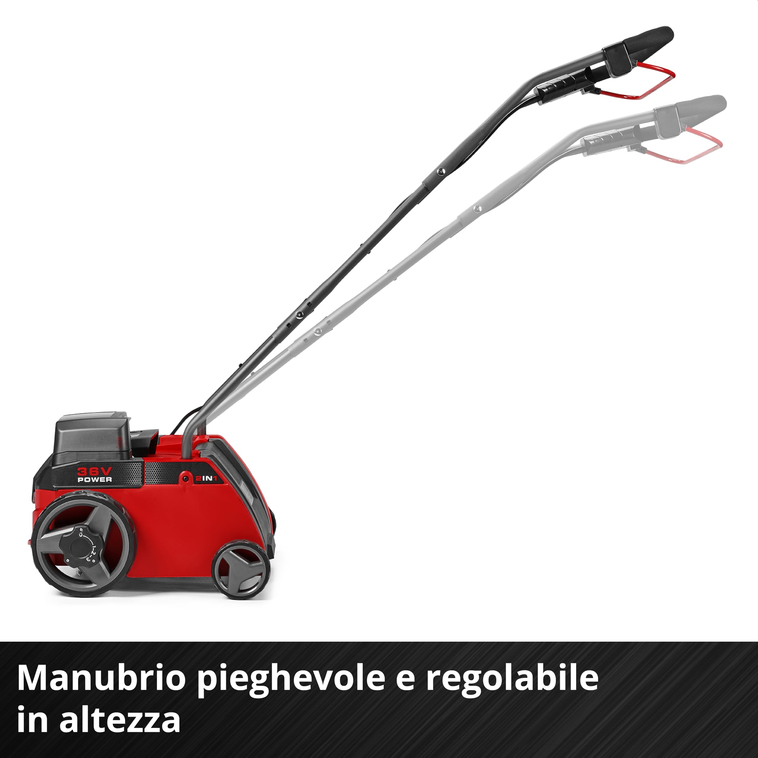 Einhell Riscaldatore a onde termiche WW 2000 R | 2000 W | termostato elettronico | timer | display LCD