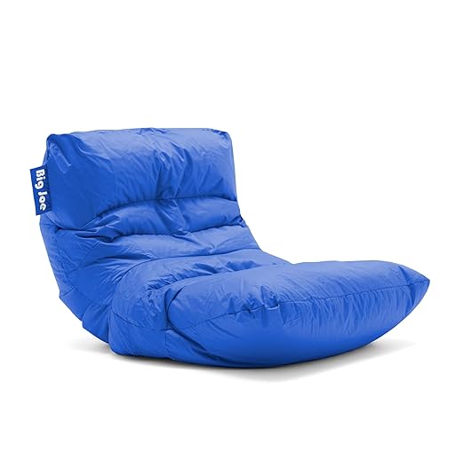 Big Joe Roma Bean Bag Chair, Sapphire Smartmax, Durable Polyester Nylon Blend, 3 feet