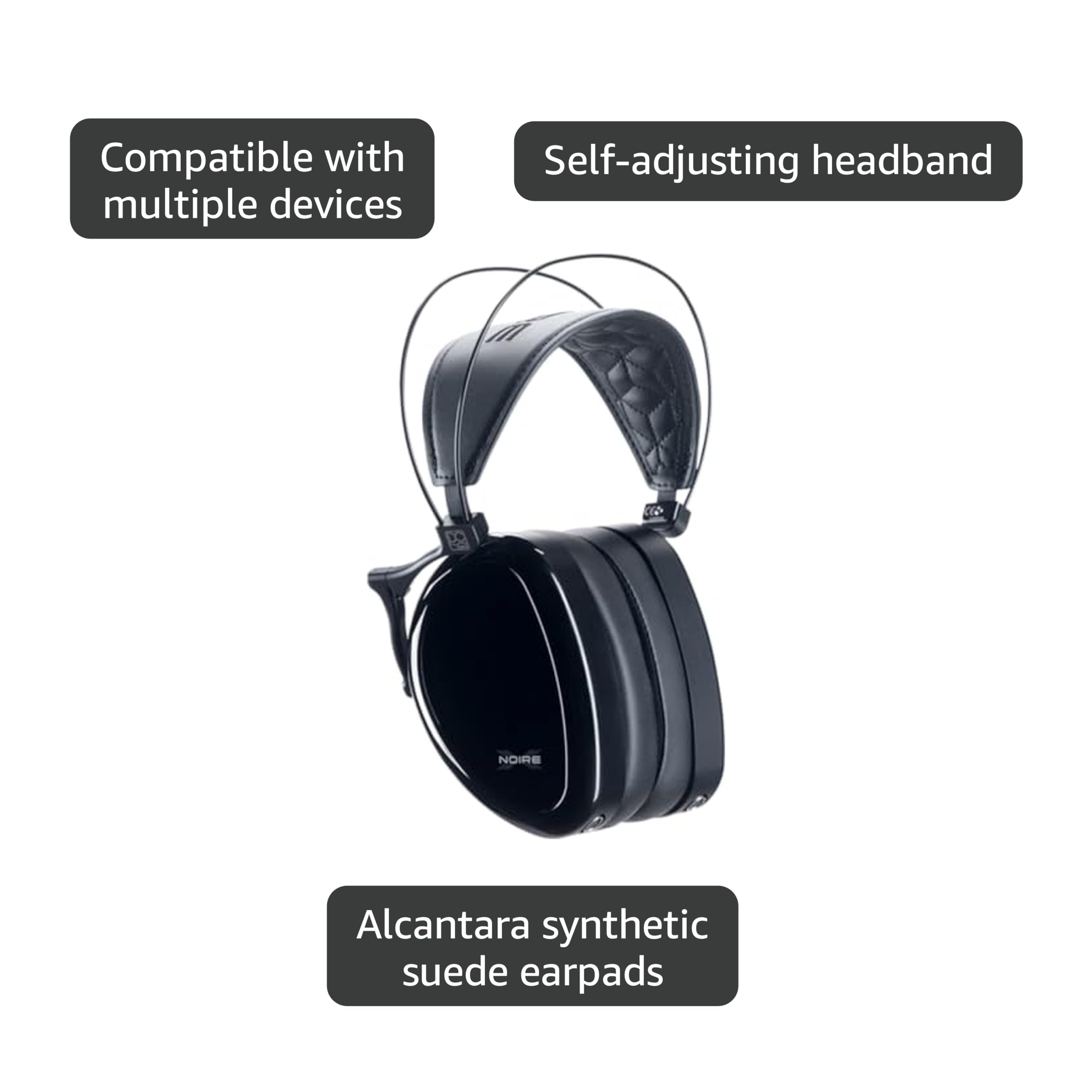 Amazon.com: Dan Clark Audio AEON 2 Noire Closed Back Headphones