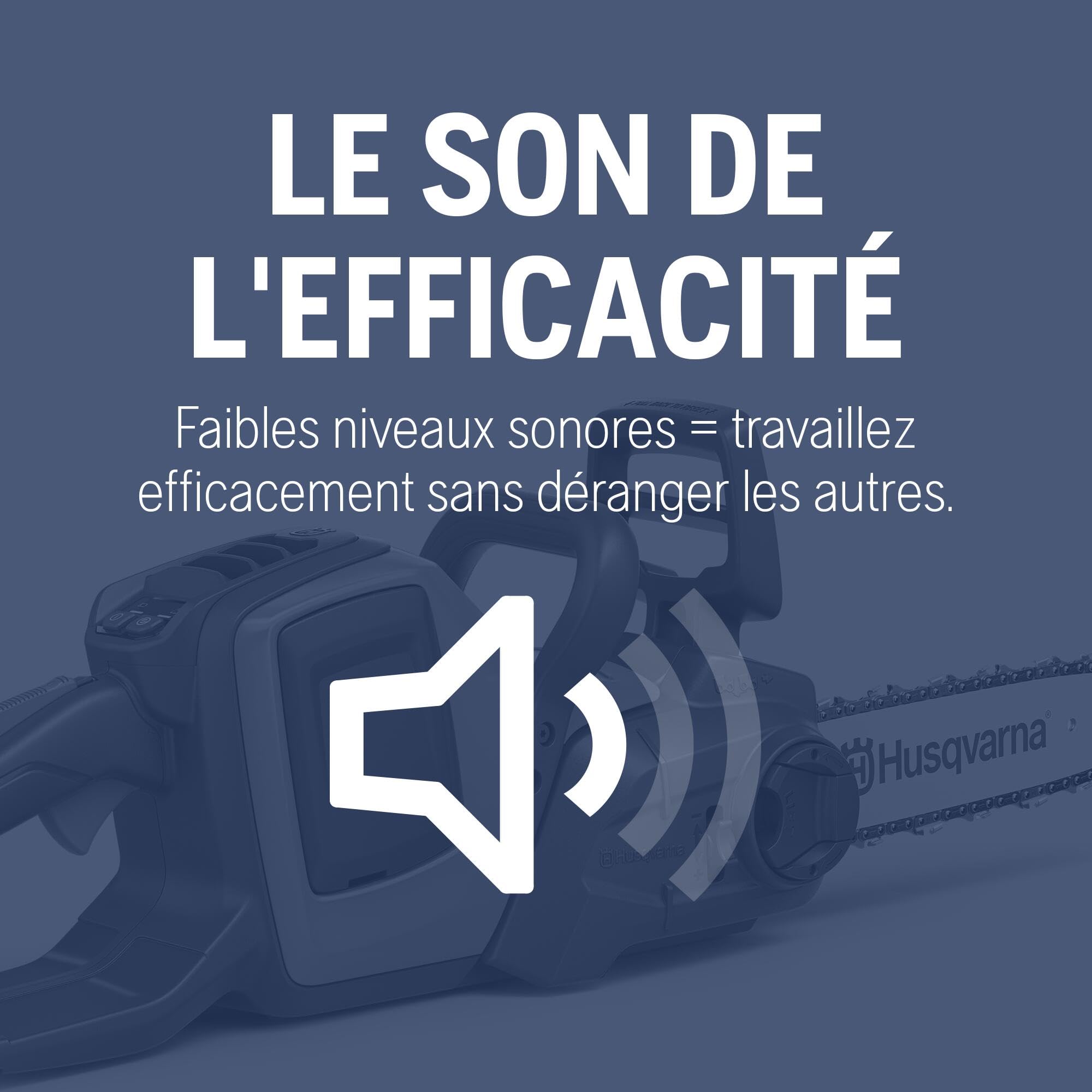 Husqvarna 225i : Tronçonneuse à batterie 36V avec batterie et chargeur inclus, légère, silencieuse, guide 30 cm, vitesse de chaîne 20 m/s. Idéale pour l’élagage et l’entretien du jardin.