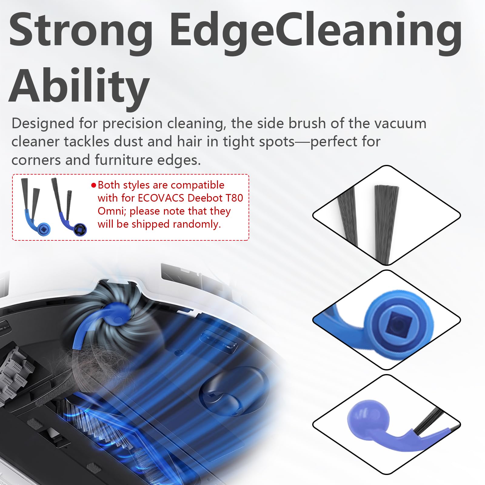 Amazon.co.jp: ECOVACS Deebot T80 オムニロボット掃除機用サイド