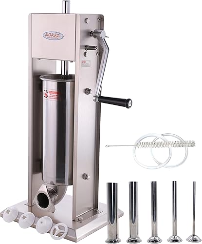 Hakka 2 en 1 para rellenar salchichas y hacer churros españoles (11 libras5 litros)