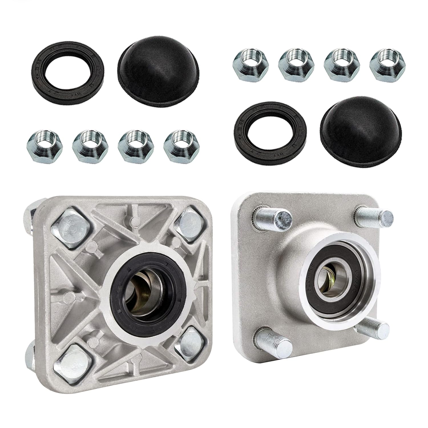 Amazon.com : CartClan Golf Cart Front Wheel Hub Assembly, Suitable