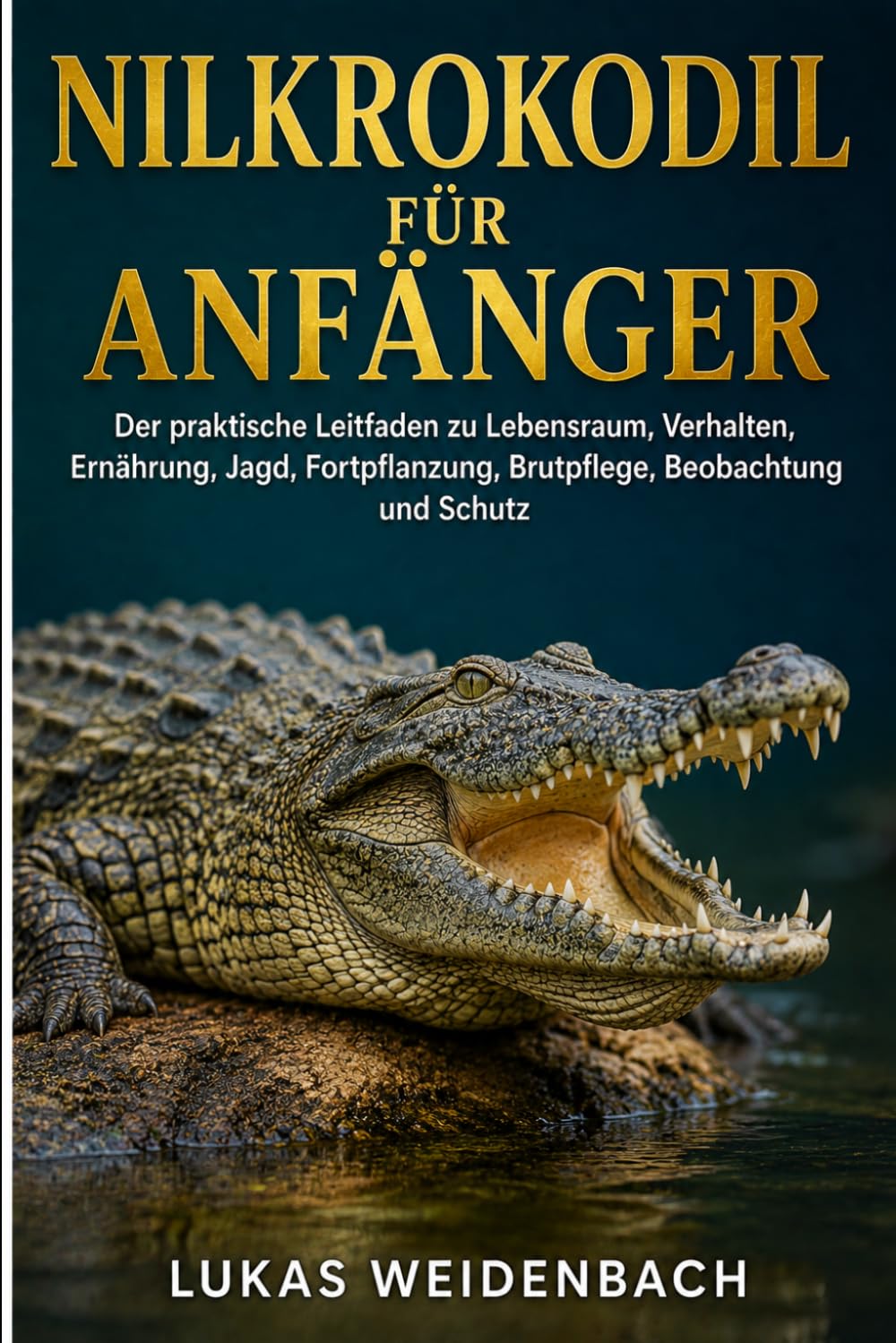 Nilkrokodil für Anfänger: Der praktische Leitfaden zu Lebensraum, Verhalten, Ernährung, Jagd, Fortpflanzung, Brutpflege, Beobachtung und Schutz