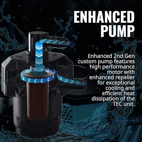 Miniatura 2 de Cooler Master MasterLiquid ML360 SUB-Zero, enfriador líquido de CPU AIO alimentado por tecnología Intel Cryo Cooling, bomba de enfriamiento