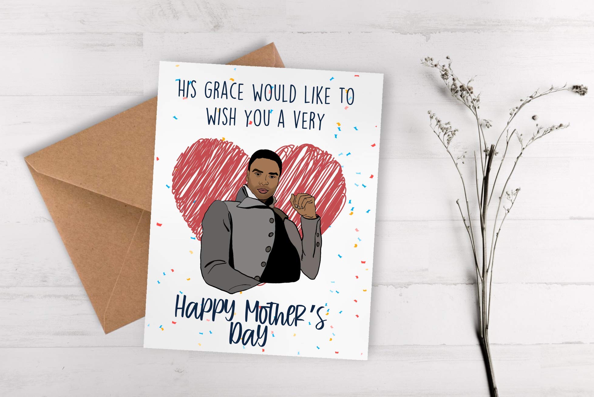 Bridgerton Mother S Day Card