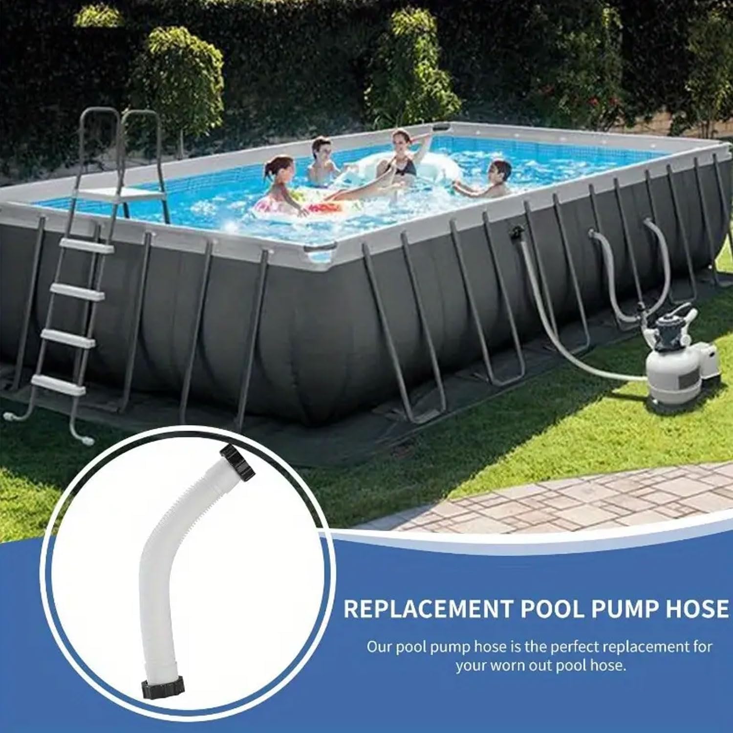 1-1/2 Inch 11535 Replacement Pool Hose for above ground pools - 1.5" photo 6
