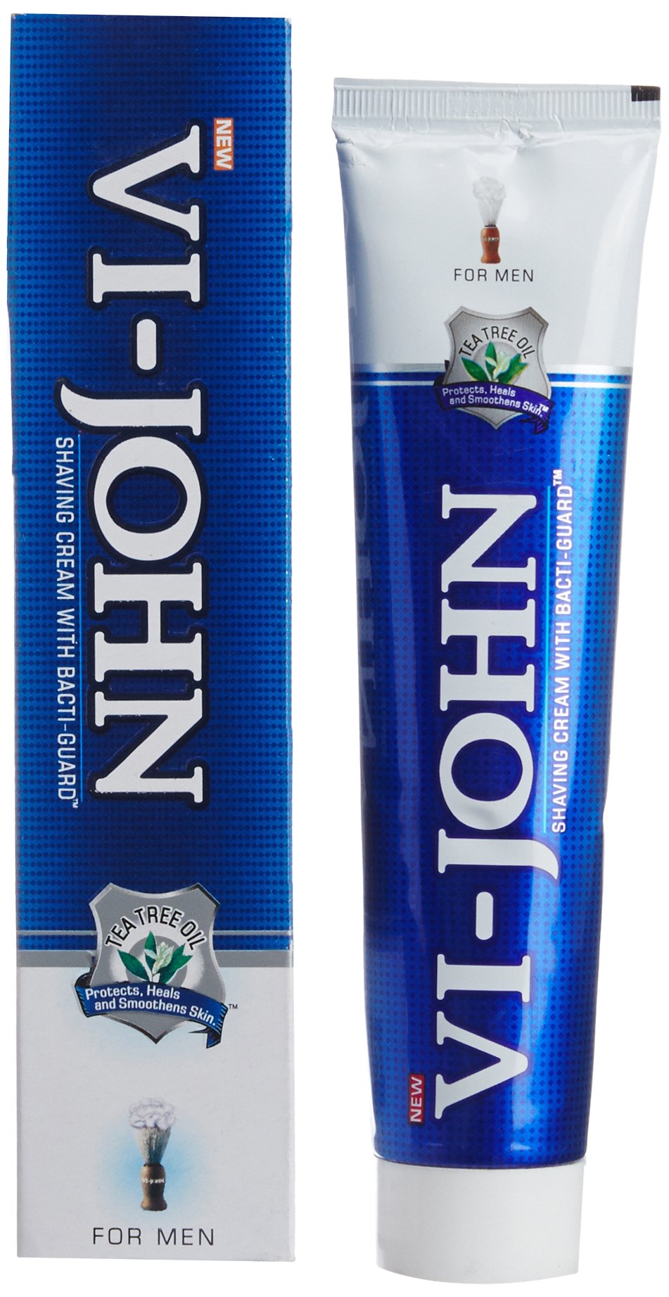 VI - JOHN Shaving Cream With Bacti-Guard For Men - 125 Gram (B00LNZI9T0) Amazon Price History, Amazon Price Tracker