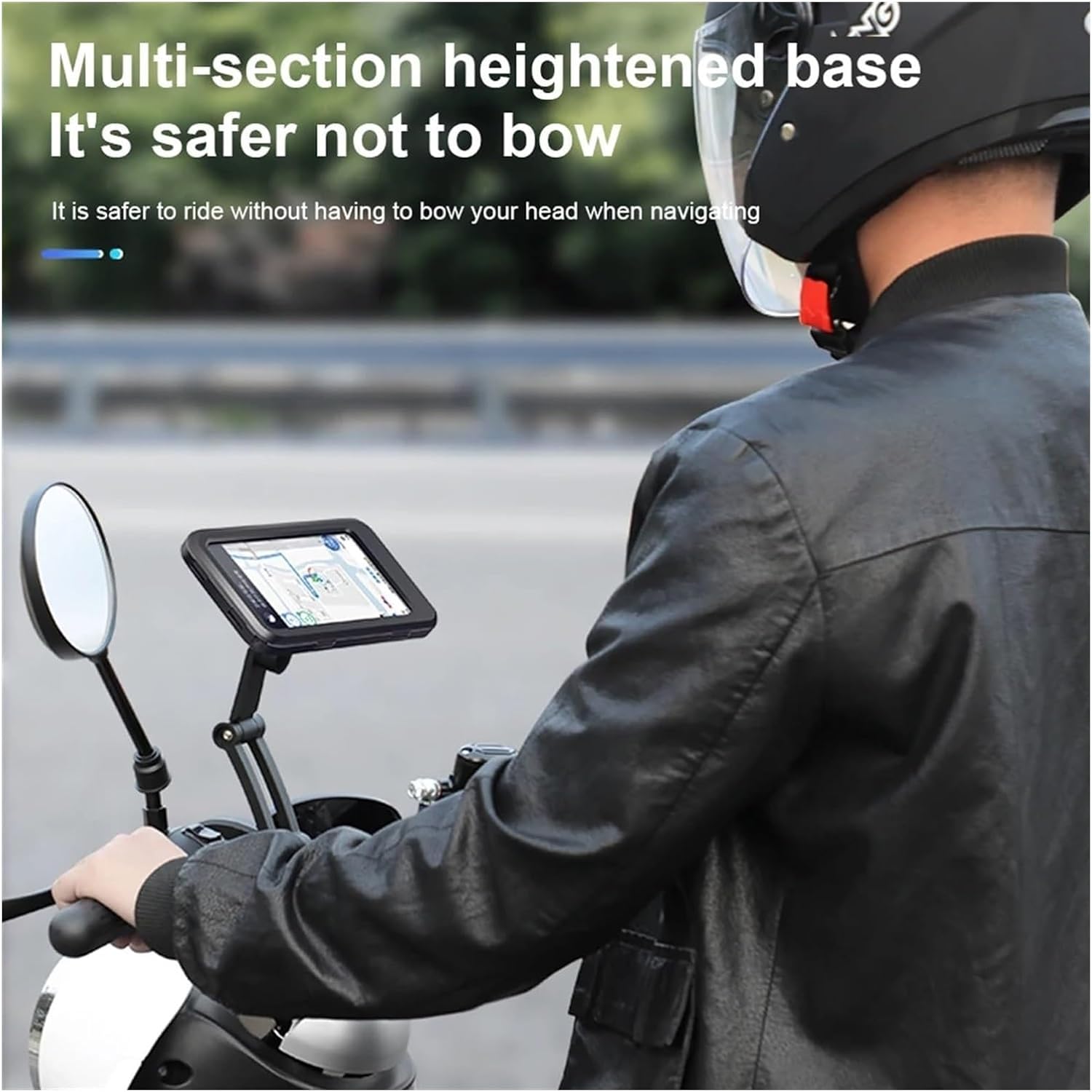 ナビゲーション ブラケット GPS ユニバーサル自転車 GPS 360 &deg; スイベル調節可能なオートバイの携帯電話ホルダー防水オート