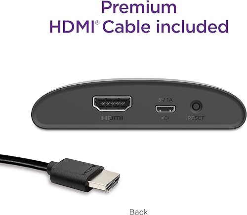 Miniatura 7 de ROKU -4662RW  Express 4K  Reproductor multimedia de transmisión HD4KHDR con transmisión inalámbrica suave y control remoto de voz Roku con controles