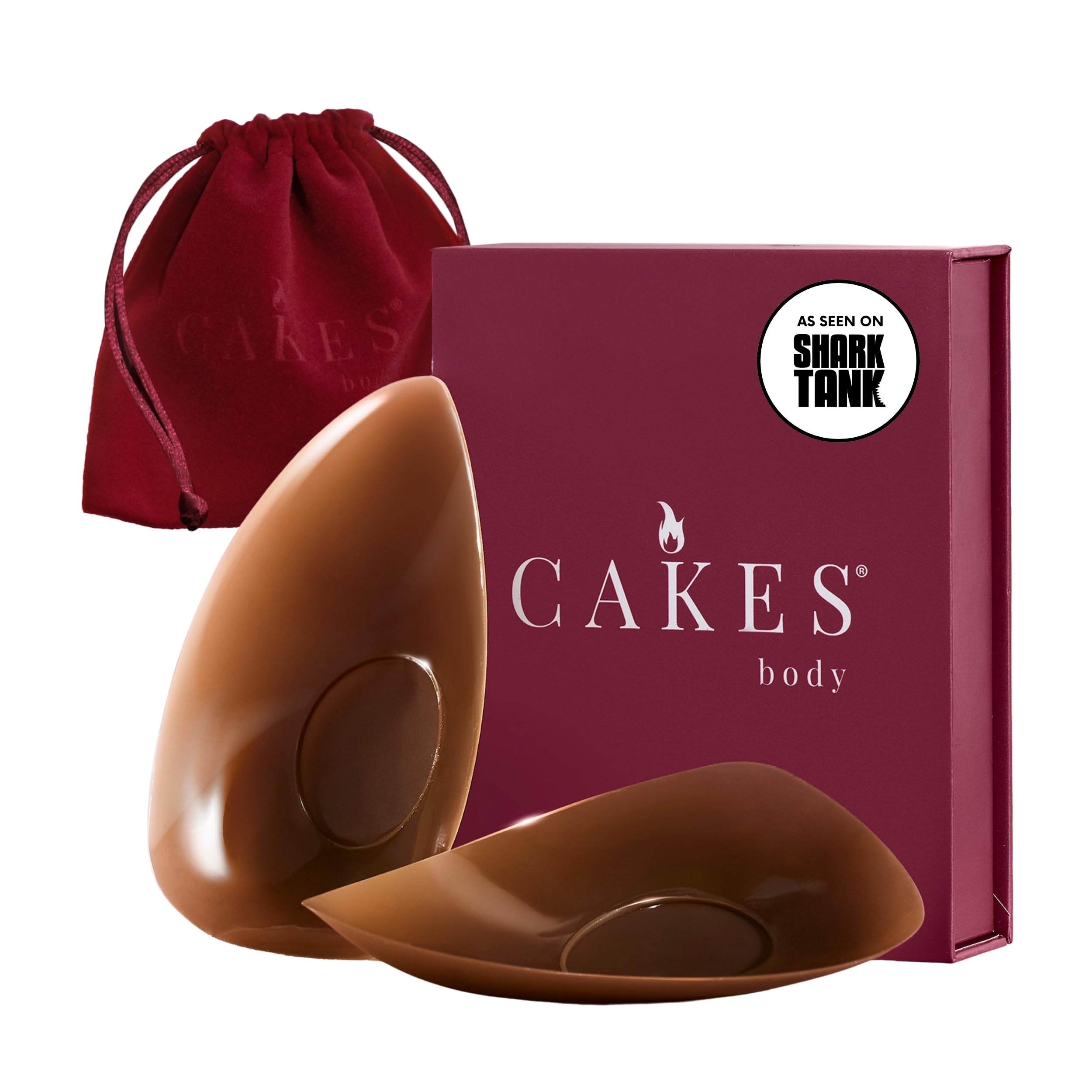 CAKES Body® sticky Triangle Nipple Covers for Women - The Viral Sticky Boobs With an Adhesive-free nip nook™