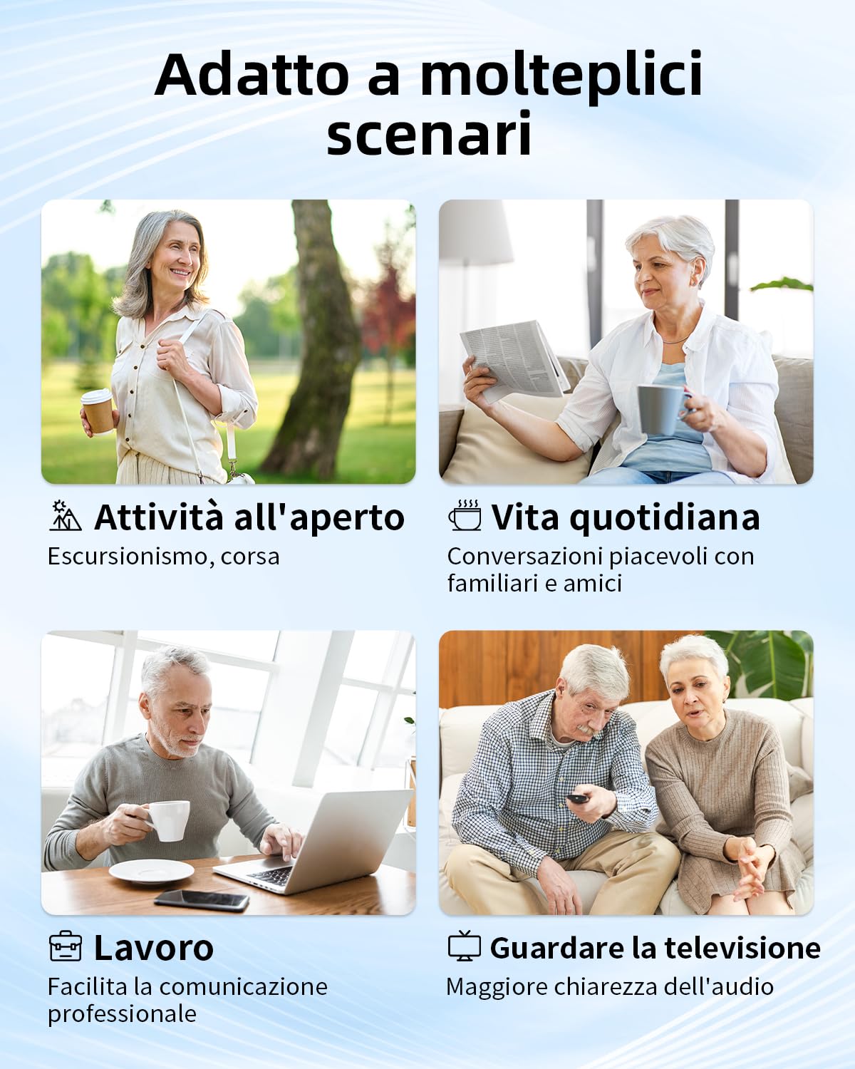 Britzgo Una nuova esperienza, tecnologia di elaborazione del segnale digitale, dispositivo ricaricabile (blu)