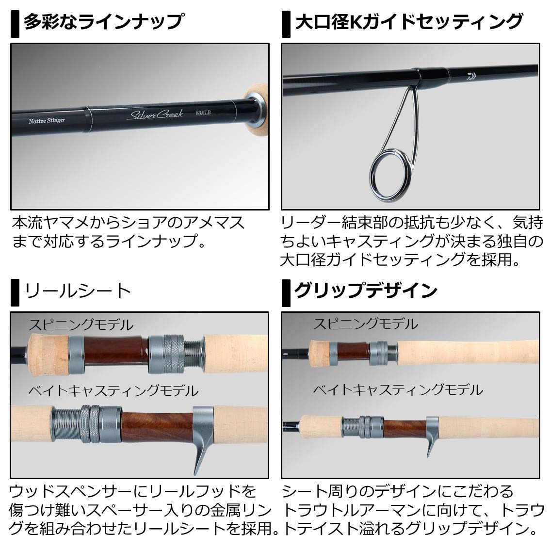 Amazon | ダイワ シルバークリーク NS83MLB | Daiwa | 完成仕掛け