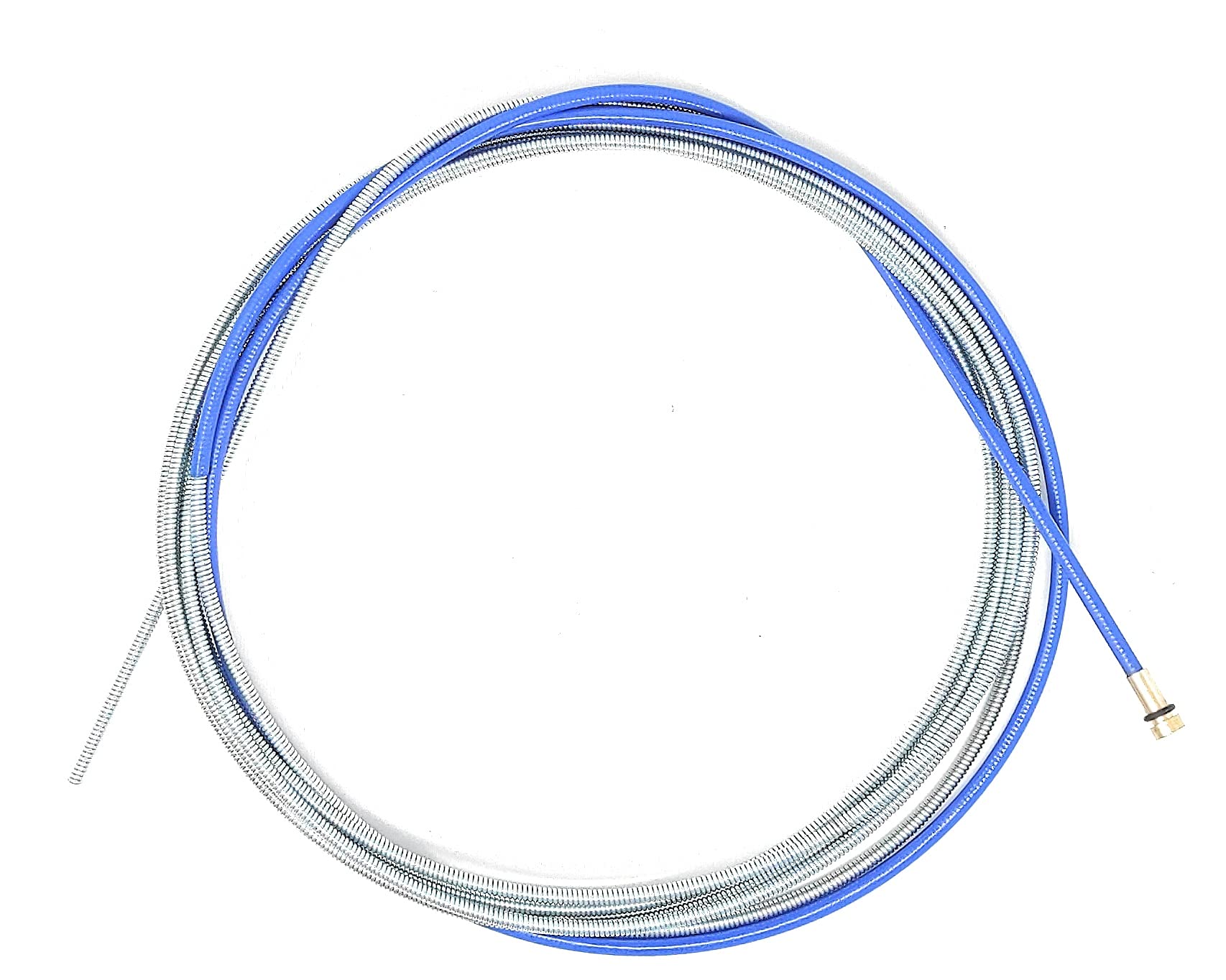 Guide-fil Bleu 4m Pour Torche Soudage MIG-MAG - Compatible Fil 0.6-1.0mm, Torche MB15 15ak