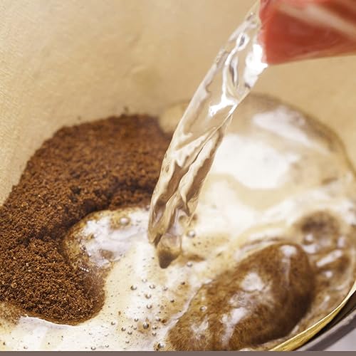 Miniatura 3 de Cono de café desechable sin blanquear, filtro de tamaño 2, juego de 2, marrón, uno