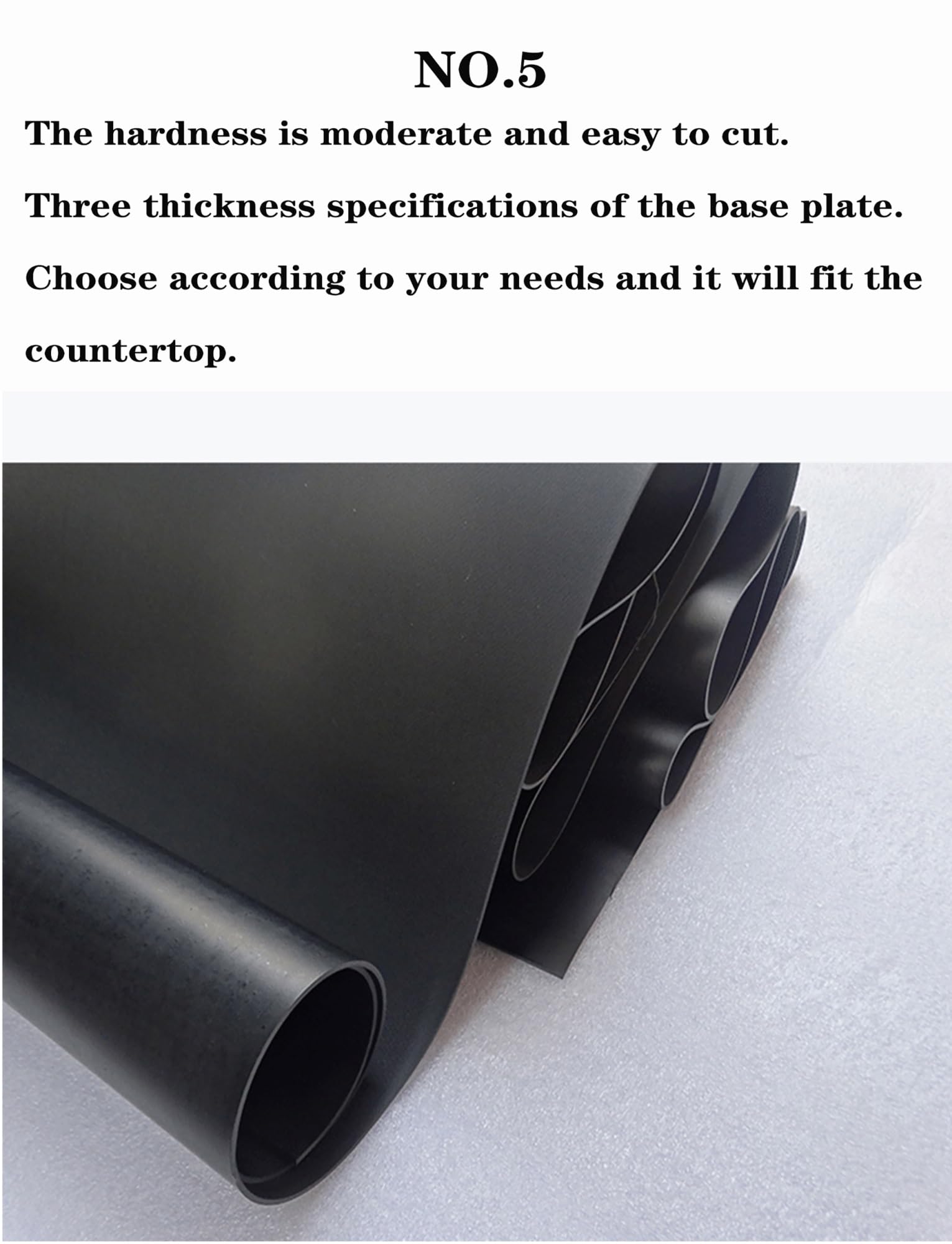 Rotolo di tappetino in gomma, protezione per pavimenti da laboratorio, tappetino dissipante per postazione di lavoro elettronica, spessore 0,5 cm, 50 x 1300 cm