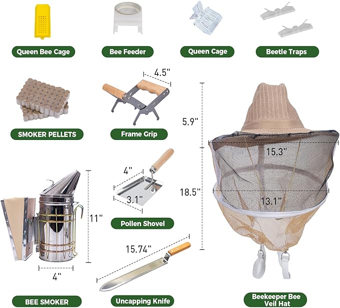 Kit de Inicio para Apicultura MayBee 24 Piezas miniatura 2