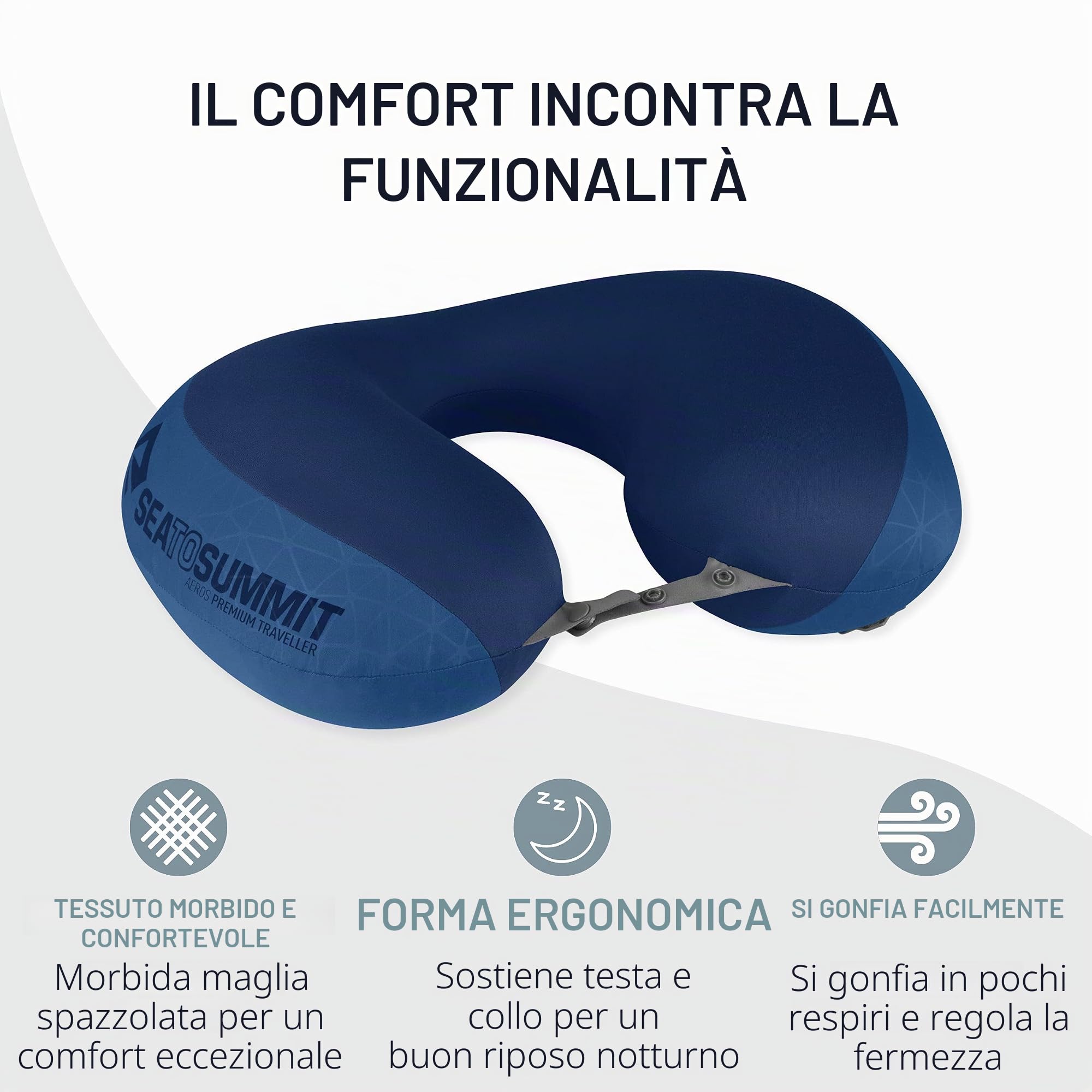 Sea to Summit Cuscino da Viaggio Aeros Premium