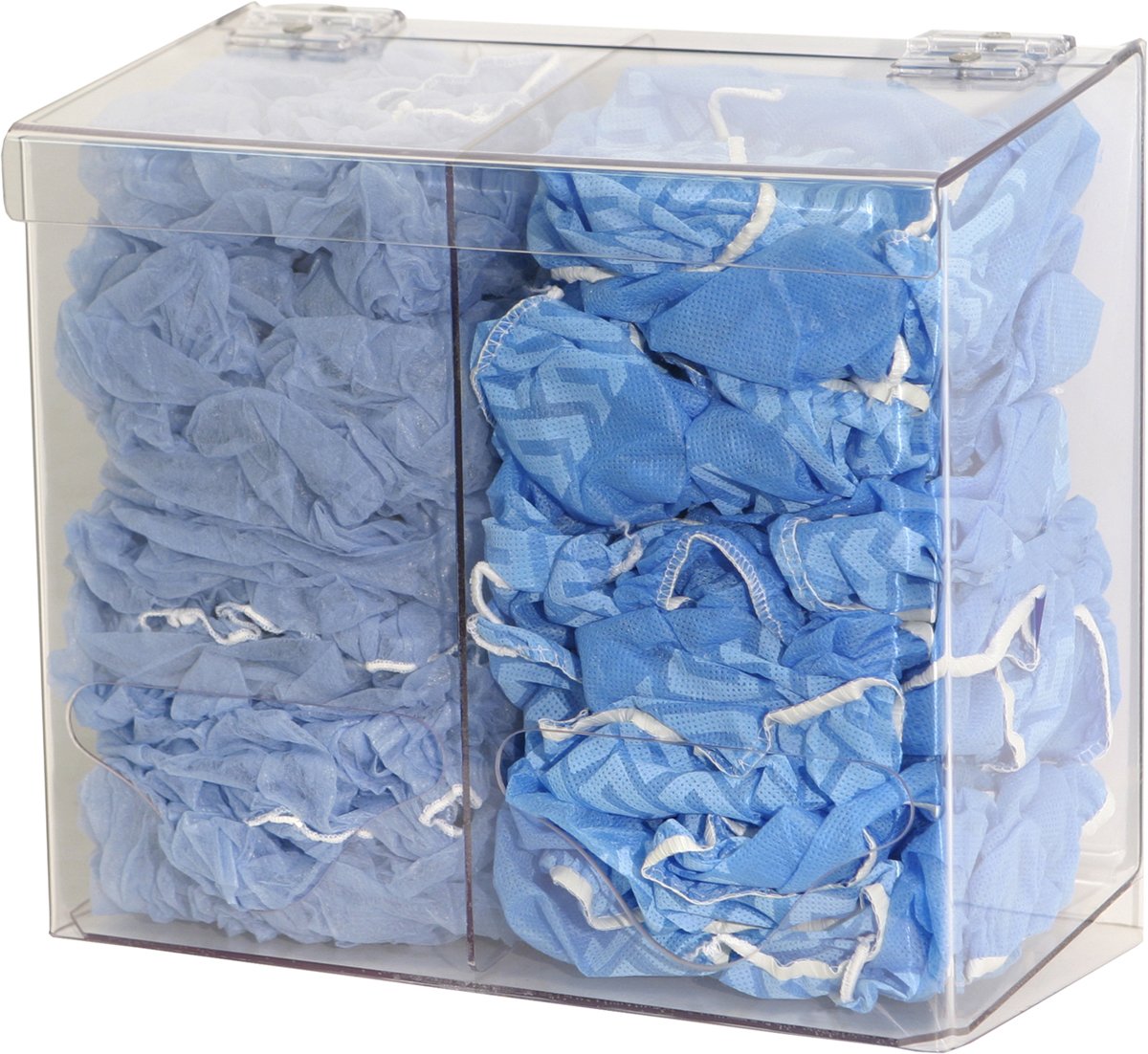 BOWMAN BP-022 Bulk Dispenser, Double Bin, 11.13" Height, 12.27" Width, 5.78" Length