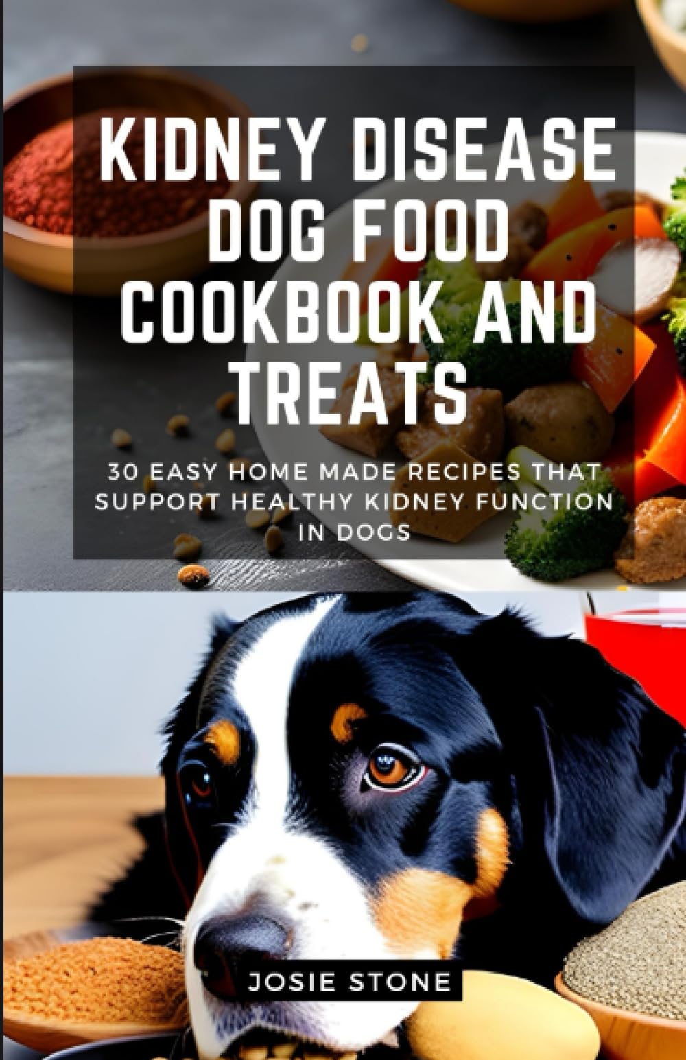 Kidney Disease Dog Food Cookbook And Treats: 30 easy home made recipes