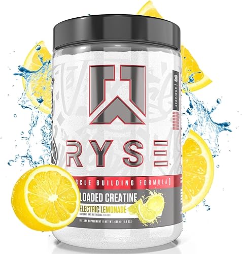 RYSE Up Supplements Element Series - Creatina cargada  Fórmula de construcción muscular  3 formas de creatina + electrolitos, betaína anhidra y ATP