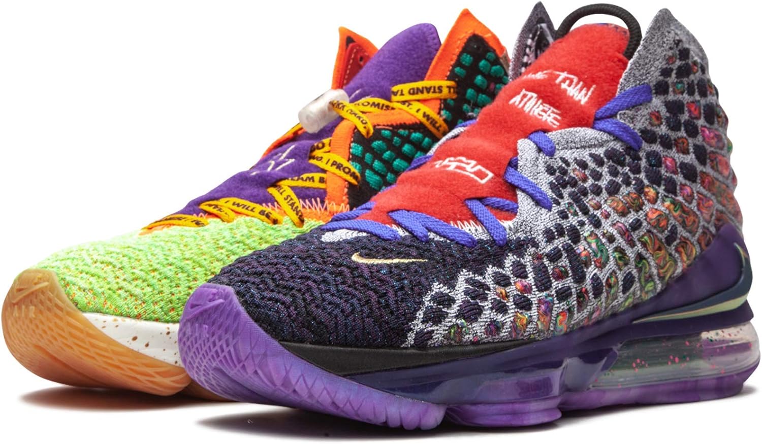 Nike Mens Lebron 17 CV8079 900 What The - Size 8