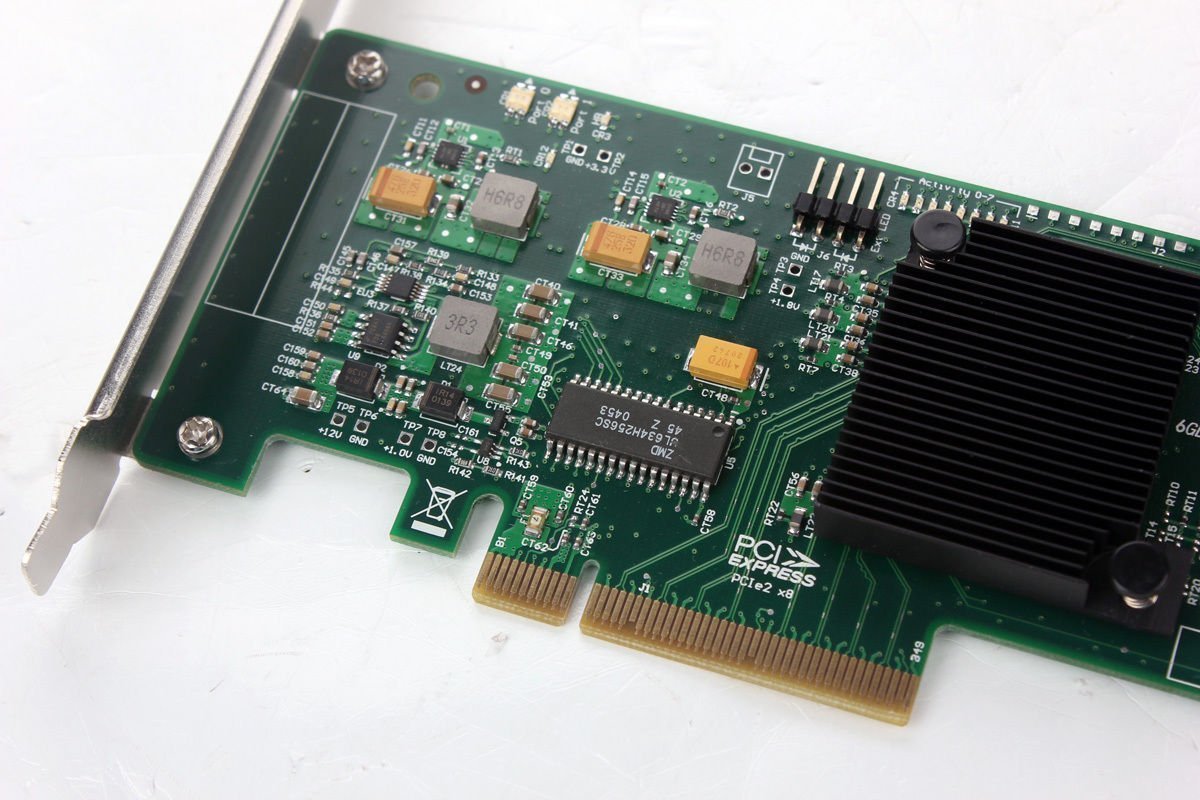 LSI Internal PCI-Express SAS/SATA HBA, 9211-8I, 8-Port 6Gb/s Raid