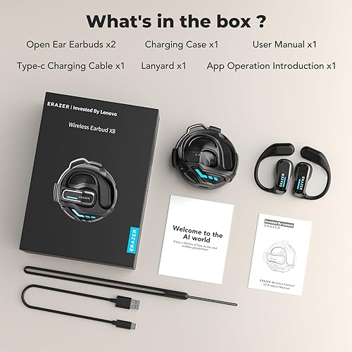 Miniatura 8 de ERAZER X8 - Auriculares de traducción en tiempo real - Auriculares de traductor de idiomas AI 135, Audifonos Traductores Inglés Inglés, dispositivo