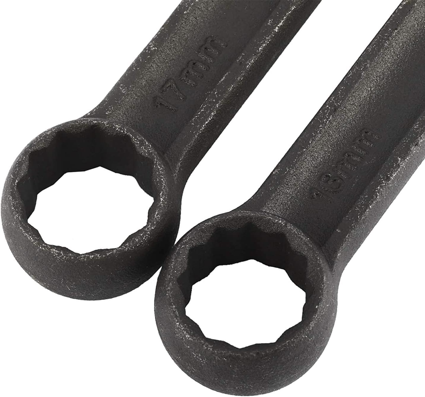 2Pcs 16mm/17mm Engine Mounting Ring Spanner Set Compatible with Mercedes-Benz (16mm+17mm)