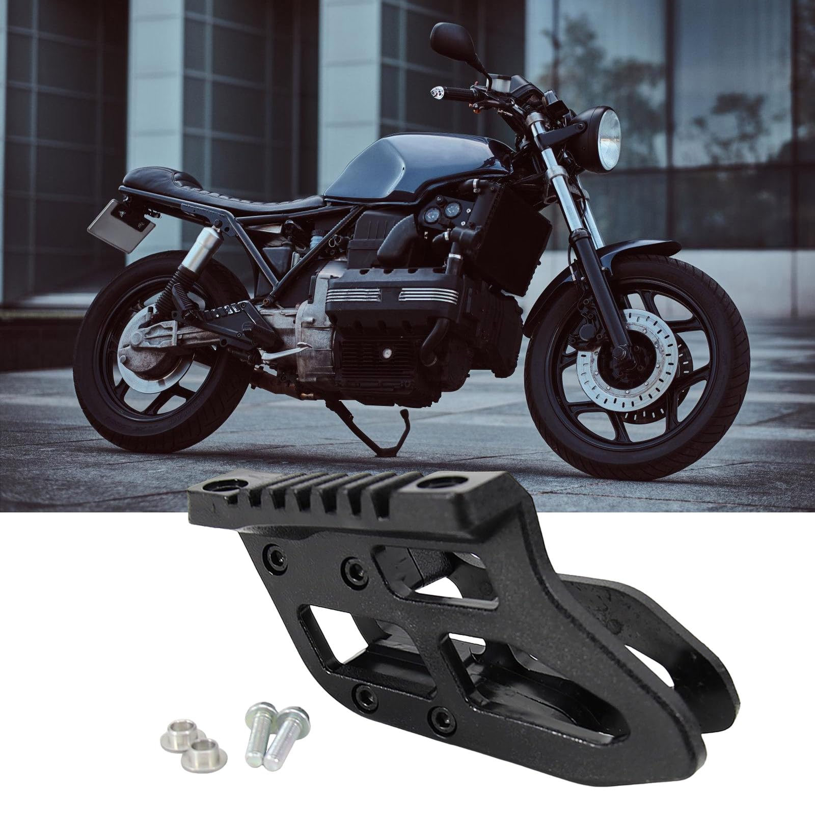 Kettenradschutz Motorrad Führung Riemenscheibe Ketten Stabilisator Ringe Schutzplatte Schutz für Fahrräder Motorrad Zubehör