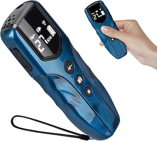 Dog Bark Deterrent Device, Anti Barking Device for Dogs 35ft Long Range, Ultrasonic Dog Training Device to Stop Barking Neighbors Dog, 5 Modes| Safe & Effective for Small, Medium & Large Dogs,Blue