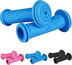 URAQT Manopole per Bicicletta per Bambini, 1 Paio 22mm Manopole Gomma Antiscivolo per Bambino, Manopole Manubrio Bici Manopole con Sicurezza Protezione, per Bicicletta per Bambini, Triciclo, Scooter