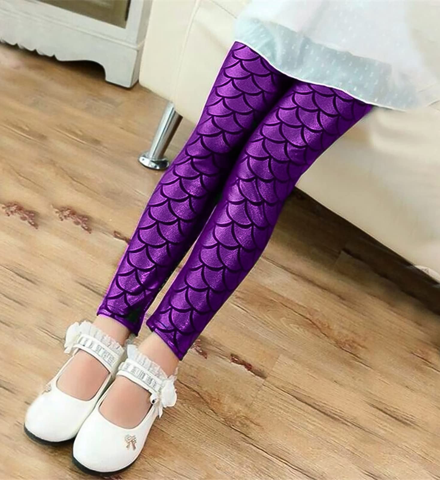 SEAUR Leggings largos para niña, pantalones de yoga, estrechos, pantalones de correr, pantalones deportivos, 100-160 cm