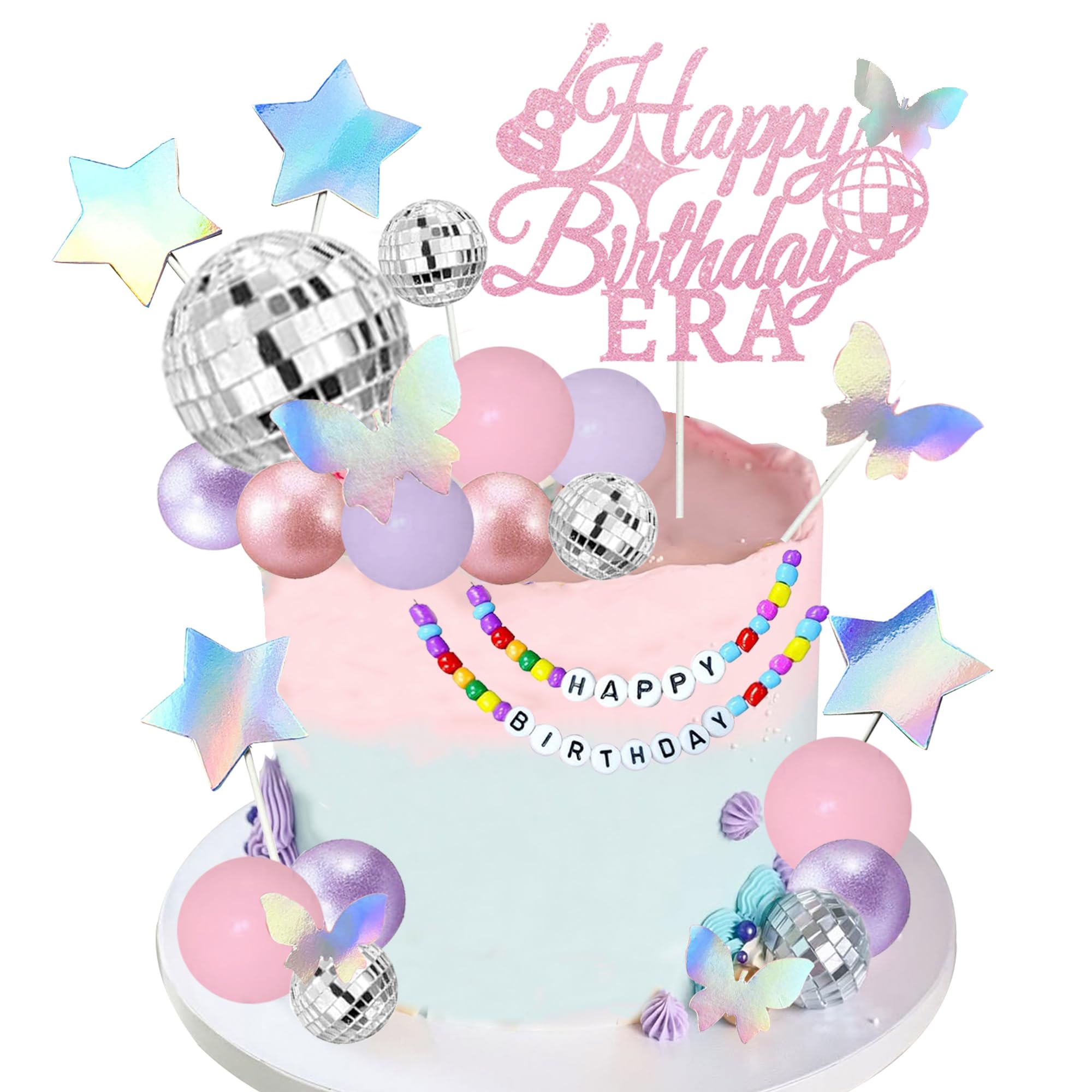 PEMOTYST Happy Birthday Era Cake Toppers Singer Birthday - cake decorating supplies | Mubboo