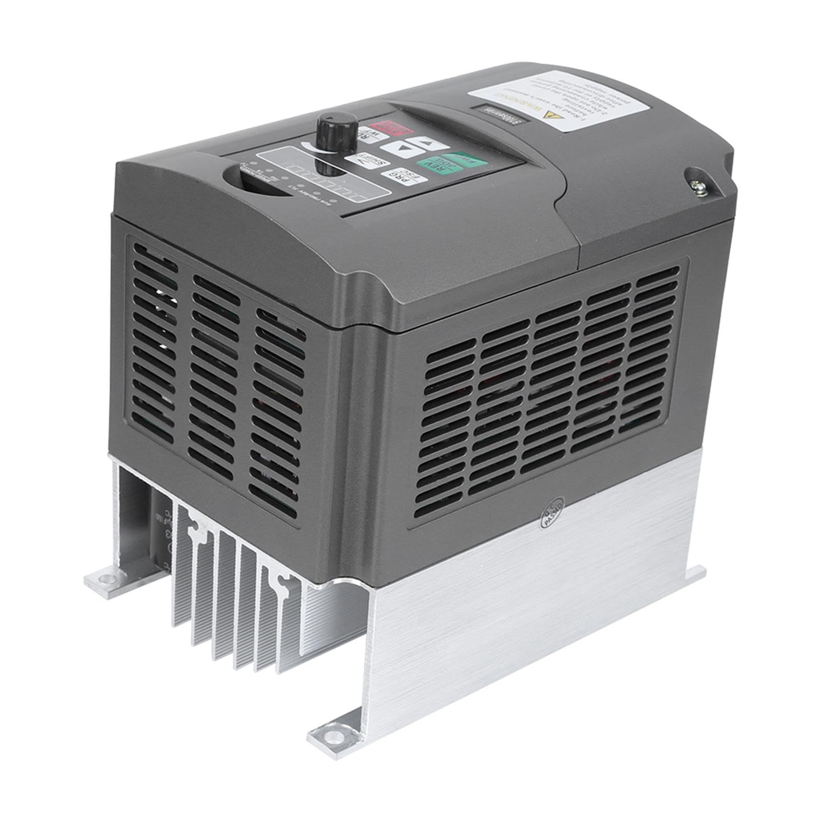 Oumefar VFD Frequenzumrichter 5,5KW, Einphasen 220V Eingang zu 380V Dreiphasen Ausgang, Motorsteuerung mit Vektor PWM, IP20 Schutz, für Wasserpumpen, Gebläse, Holzschneidemaschinen