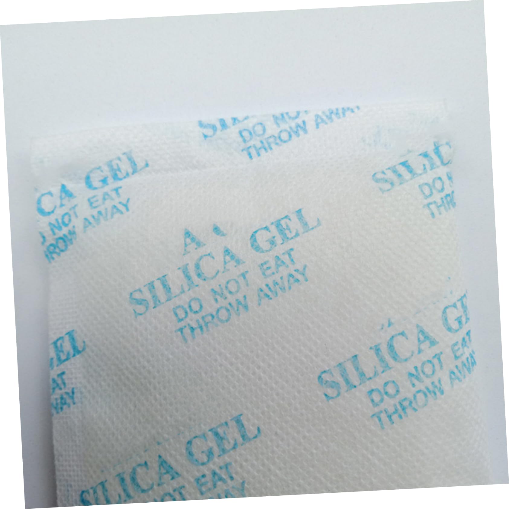 Anneome Lot de 100 Sachets Déshumidificateur Réutilisable en Gel de Silice 10g, Tissu Non Tissé pour Vêtements et Tiroirs, Contrôle D'humidité Condensation